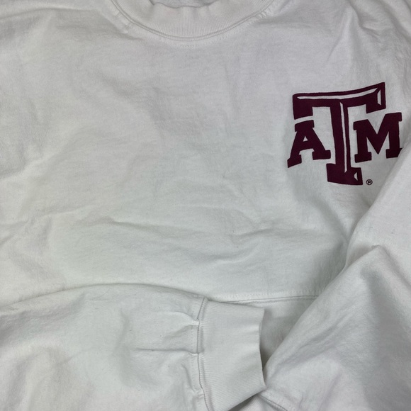 TEXAS A&M BANNER TEE IN WHITE, MEDIUM - Picture 3 of 8
